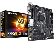 МатеринскаяплатаGIGABYTEB365MD3H,Socket1151,Intel®B365,mATX