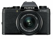 FujifilmX-T100XC15-45mmF3.5-5.6OISPZkitblack,24.2mpx,APS-CCMOS;ISO51200;UHD4KVideo;91areasAF;X-Processor;JPEG(ExifVer2.3),RAW+JPEG;WI-FI&Bluetooth4.1LE;3.0LCD1040KFlipTouchDisplay+EVF2360K;16582892