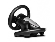 WheelSVENGC-W800,RacingWheel,2motorsforVibrationeffects,Built-inVibrationfeedback,Twoaxes,D-Pad,Tiptronicgearlever,12additionalkeys,pedals,USB(Windows,PS3,PS4,XBoxOne)