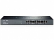 TP-LINKTL-SG102424-portGigabitSwitch,2410/100/1000MRJ45ports,1U19-inchrack-mountablesteelcase