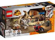 КонструкторLegoJurassicWorld76945AtrociraptorDinosaur:BikeChase