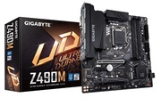 МатеринскаяплатаGIGABYTEZ490M,Socket1200,Intel®Z490,mATX