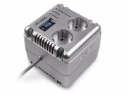 SVENAutomaticVoltageRegulatorVR-V600,600VA/200W,Input184~285V,Output230V-14/+10%,2sockets(stabilizatordetensiune/стабилизаторнапряжения)
