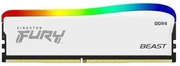 8GBDDR4-3200KingstonFURY®BeastDDR4RGBSpecialEdition,PC25600,CL16,1.35V,Auto-overclocking,AsymmetricWHITEheatspreader,DynamicRGBeffectsfeaturingKingstonFURYInfraredSynctechnology,IntelXMPReady(ExtremeMemoryProfiles)
