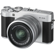 FujifilmX-A5XC15-45mmkitSilver,24.2mpx,APS-CCMOS;ISO51200;UHD4K,FullHD60p;91areasAF;X-Processor;JPEG(ExifVer2.3),RAW+JPEG;WI-FI;3.0LCDTouchscreen1040K180FlipDisplay,16568901
