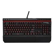 KingstonHyperXAlloyEliteMechanicalGamingKeyboard(RU),Mechanicalkeys(Cherry®MXRedkeyswitch)Backlight(Red),100%anti-ghosting,Keyrollover:6-key/N-keymodes,Ultra-portabledesign,Solid-steelframe,Detachablewristrest,USB