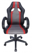 GamingchairSPACERSPCH-ELITE-REDBlack-Gray-Red,SyntheticPU+Textil,120kgmax