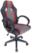 GamingchairSPACERSPCH-ELITE-REDBlack-Gray-Red,SyntheticPU+Textil,120kgmax