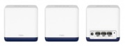 MERCUSYSHaloH50G(3-pack)AC1900MeshWi-FiSystem,3xGigabitLANPort,1300Mbpson5GHz+600Mbpson2.4GHz,802.11ac/b/g/n,Beamforming,Wi-FiDead-ZoneKiller,SeamlessRoamingwithOneWi-FiName,Parrentscontrol