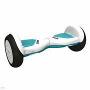 SkymasterWheelsDual11Hoverboard,White/Mint,Wheel10.0",Speedsofupto:15km/h,LGBatterycapacity:upto20km,Weight:10.8kg,Maximumload:85kg,PowerWheels:300W,Bluetooth(Speakers),CarryBag,Taotaomotherboard
