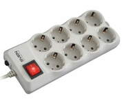 ФильтримпульсныхпомехSVENOptimaPro8sockets,3,1m(basicsurgeprotection)