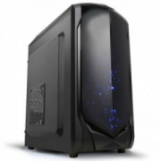 SPITZER22ATX,w/oPSU,2*120mm-BlueLEDcoolers,Audio&2xUSB3.0,Black