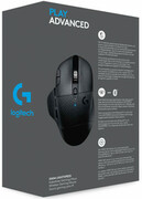 LogitechGamingMouseG604LightspeedWireless,Bluetooth,High-speed,Hero16KGamingSensor,15Programmablecontrols,100-16000dpi,1msreportrate