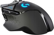 LogitechGamingMouseG502LightspeedWireless,Bluetooth,High-speed,Hero16KGamingSensor,MechanicalButton,100-16000dpi,LIGHTSYNCRGBlighting,POWERPLAYcompatible,1ms