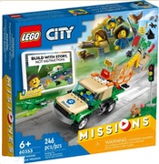 КонструкторLegoCity60353WildAnimalRescueMissions