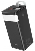 50000mAhPowerbank-HOCOJ86APowermaster,2xUSB+1xUSB-C,USB-A1/2:22.5W,USB-C:20W,Totaloutput:5V/3A,uptoPD20W/QC3.0,DeskLampfunction,Black