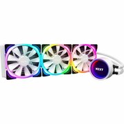 AIOLiquidCoolingNZXTKrakenX73RGBWhite(22-33dB,52.44CFM,3x120mm,500-1500PM,CAMRGB)