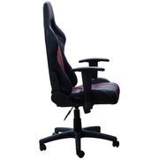GamingchairSPACERSPCH-TRINITY-REDBlack-Red,SyntheticPU,120kgmax.,AdjustableBackAngle90°-135°,Armrestsajustable,Pillow-2