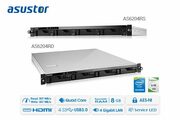 4-bayNASServerASUSTOR"AS6204RD",Rackmount,1U,IntelCeleronN3150(Quad-Core)1.6-2.24GHz,4GBDDR3L(Max.8GB),2.5"/3.5"SATAx4(HotSwap),USB3.0x4,GigaLANx4,HDMI,AES-NI,Hardwaretranscoding,Surveillance:<25(4Free),RedundantPSU