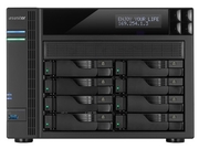 10-bayNASServerASUSTOR"AS7010T",IntelCorei3-4330(Dual-Core)3.5GHz,2GBDDR3L(Max.16GB),2.5"/3.5"SATAx10(HotSwap),LCDPanel,USB3.0x3,USB2.0x2,eSATAx2,GigaLANx2,PCIex1,HDMI,S/PDIF,AES-NI,HT,IR,Surveillance:<49(4Free)