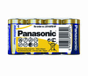 CsizePanasonicALKALINEPower1.5V,Alkaline,Shrink*4,LR14REB/4P