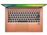 ACERSwift3MelonPink(NX.A0REU.00D),14.0"IPSFHD(IntelCorei5-1135G74xCore,2.4-4.2GHz,16GB(1x16)LPDDR4RAM,512GBPCIeNVMeSSD,IntelIrisXeGraphics,WiFi-AX/BT5.0,FPR,BacklitKB,3cell,HDWebcam,RUS,NoOS,1.20kg,15.95mm)