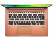 ACERSwift3MelonPink(NX.A0REU.00E),14.0"IPSFHD(IntelCorei7-1165G74xCore,2.8-4.7GHz,16GB(1x16)LPDDR4RAM,512GBPCIeNVMeSSD,IntelIrisXeGraphics,WiFi-AX/BT5.0,FPR,BacklitKB,3cell,HDWebcam,RUS,NoOS,1.20kg,15.95mm)