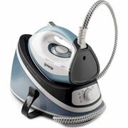 IroningSystemGORENJESGH2200LBC,2200W,steam50/100g,anti-dripandanti-calcsystem,horizontalandverticalsteam,sprinkler,watertankcapacity2l,self-cleaningfunction,blue