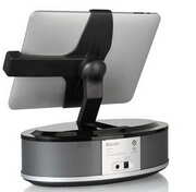 F&Di50iPadDocking(iPadStand,2x2WRMS(2"),30pinsdockingconnector;3.5mmAUX-in)