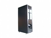 19"46UStandardFloorRack,SN-ROCK46U-08-10-2ДП-РТ-ДП-4БГ,800х1000х2235*,PerforatedDoor,Black