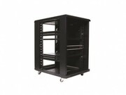 19"24UStandardFloorRack,SN-IRON19"24U-06-08-ДП-ПГ-2БГ,600х800х1235*,PerforatedDoor,Black