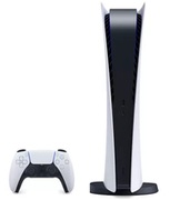 GameConsoleSonyPlayStation5DigitalEdition(withoutdisc),825GB,White;JapaneseVersion,1xGamepad(Dualsense)