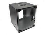 19"24UStandardFloorRack,SN-NO19"24U-06-06-ДС-ПГ-2БГ,600х600х1197/1212*,GlassDoor,Black