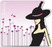 MousePadCPL-MP1313CKPFemale(240x205x3mm)