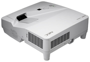 "LCDXGAProjector3000Lum,3000:1NEC""UM301X"",White;incl.wallmountIMAGEProjectionTechnology3LCDTechnologyNativeResolution1024x768(XGA)AspectRatio4:3ContrastRatio16000:1Brightness13000ANSILumen,Approx.75%