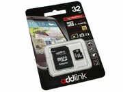 32GBmicroSDClass10UHS-I+SDadapterAddlink310,400x,Upto:85MB/s