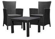 НаборсадовоймебелиAlibertRosarioBalconySetGraphite