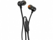 JBLT210/In-earheadphoneswithmicrophone,Dynamicdriver8.7mm,Frequencyresponse20Hz-20kHz,1-buttonremotewithmicrophone,JBLPureBasssound,Tangle-freeflatcable,3.5mmjack,Black