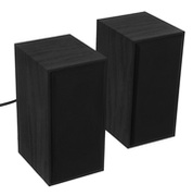 SpeakersTellurWoodenBasic,2.0,6W,negru