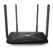 MERCUSYSAC12GAC1200DualBandWirelessRouter,867Mbpsat5GHz+300Mbpsat2.4GHz,110/100/1000MWAN+410/100/1000MLAN,4fixedantennas