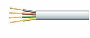 4coretelephoneflatcable,TEL4W,28AWG2.2X4.5MM100M/ROLLwhite
