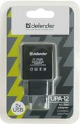 DefenderUPA-12,AClineadapter,2portUSB,5V/2A,blister(83531)
