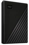 2.5"4TBExternalHDDWDMyPassportPortableWDBPKJ0040BBK-WESN,Black,USB3.2(harddiskexternHDD/внешнийжесткийдискHDD)