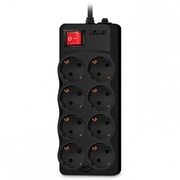 SurgeProtectorSVENOptimaPro,8Sockets,3.1m,Black