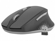 NatecMouseSiskin,2400DPI,OpticalWireless,Black-Grey
