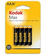 BatteryKodakUltraPremiumAlkalineAAA(K3A-4)1pcs