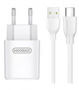 "JoyroomM226,2USBtraveladapter+type-ccable2.4AInput:100-240V~50/60HzMax0.6AOutput:5.0V-2.0AStandardUSBinterface-PluganduseWhite"