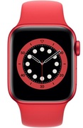 AppleWatchSeries6GPS,40mmRedAluminumCasewithRedSportBand,M00A3GPS