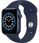 AppleWatchSeries6GPS,44mmBlueAluminumCasewithDeepNavySportBand,M00J3GPS