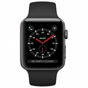 AppleWatch444mmSpaceGrayAluminumCasewithBlackSportBand,MU6D2GPS